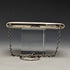 1913 British Antique Pure Silver Card Case with Chain 73g William Henry Sparrow